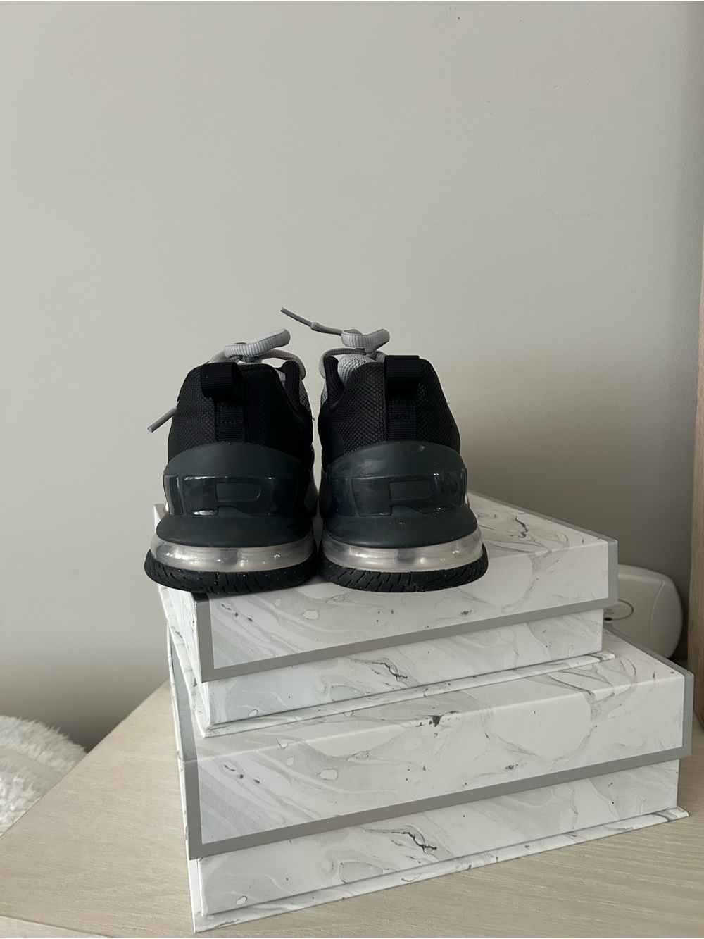 Nike Air Max Alpha Trainer 6 in Grey, Black and Gum - Picture 7 of 9